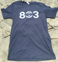 Image 2 of UNISEX 803 AREA CODE tSHIRT 