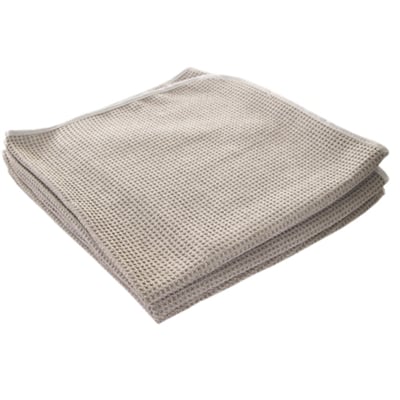 Image of Platinum Waffle Weave Microfiber Drying Towel 25x36