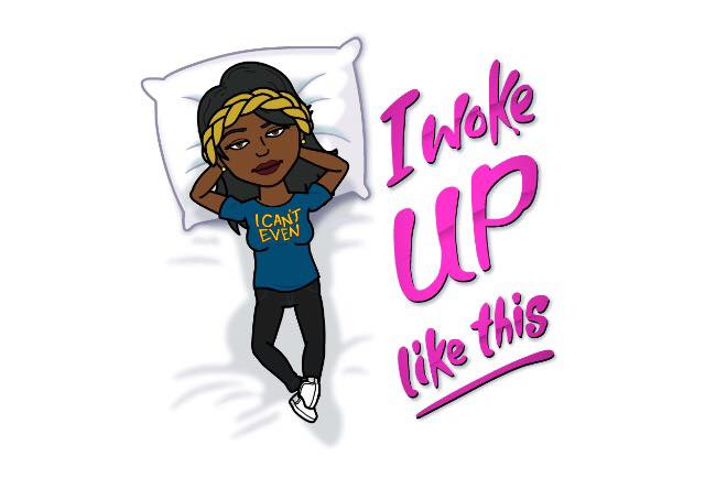 Image of Black shirt  custom bitmoji