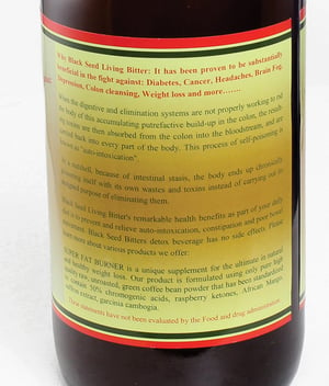 Image of Herboganic Black Seed Bitters - 16 oz.