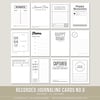 Recorded Journaling Cards No.6 (Digital)