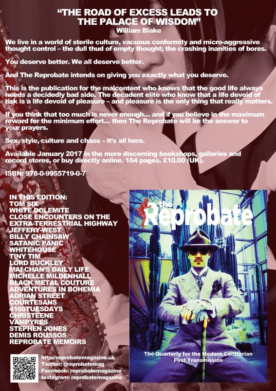 The Reprobate: First Transmission | Reprobate Press
