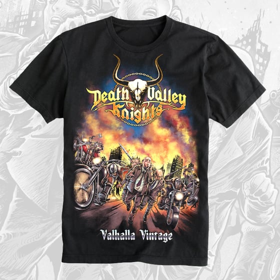 Image of Death Valley Knights Valhalla Vintage T-Shirt