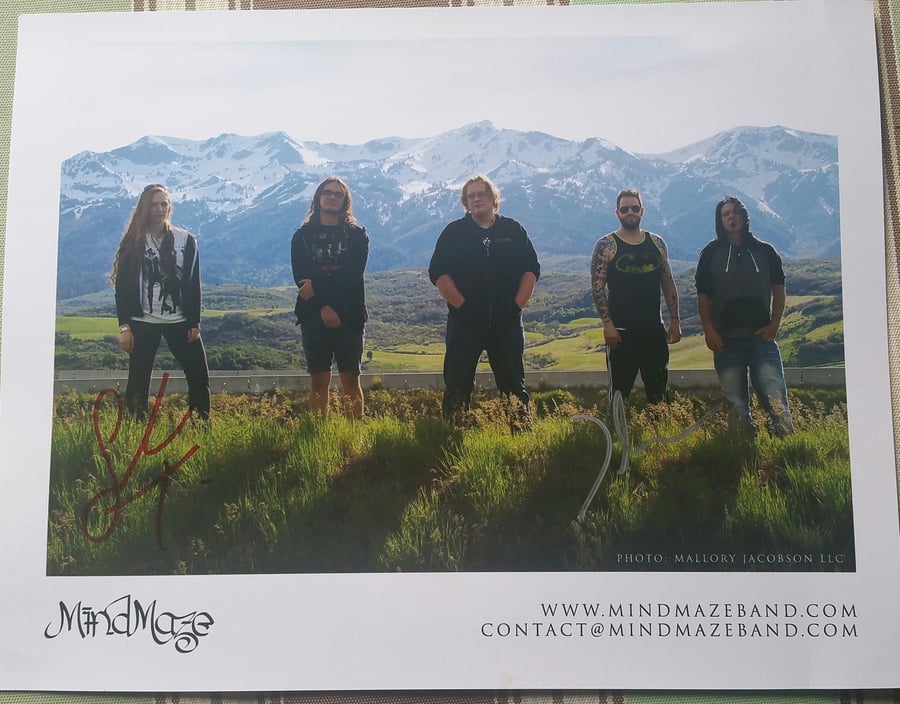 Image of 2017 Live Lineup Signed 8.5 x 11 Photo Print