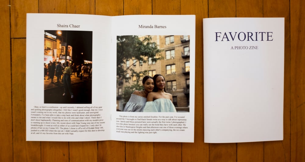 Image of FAVORITE: A Photo Zine