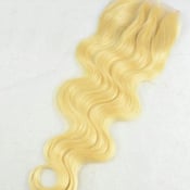 Image of 613 Blonde 3 Part Body Wave Closure