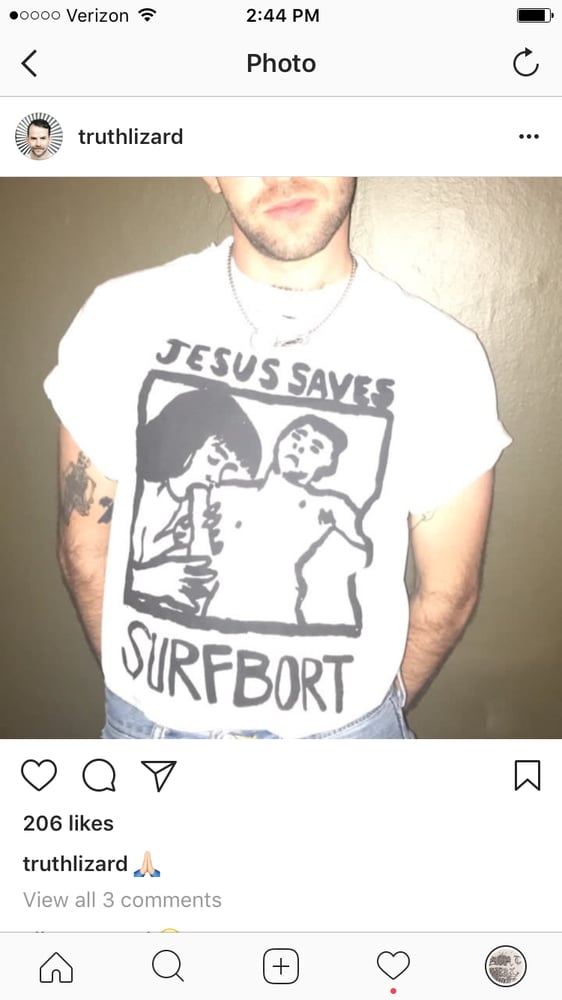 Image of JESUS SAVES SURFBORT