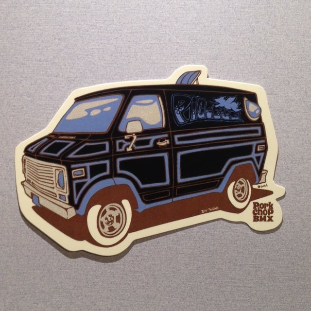 PorkChop BMX Pigesus Van Girl