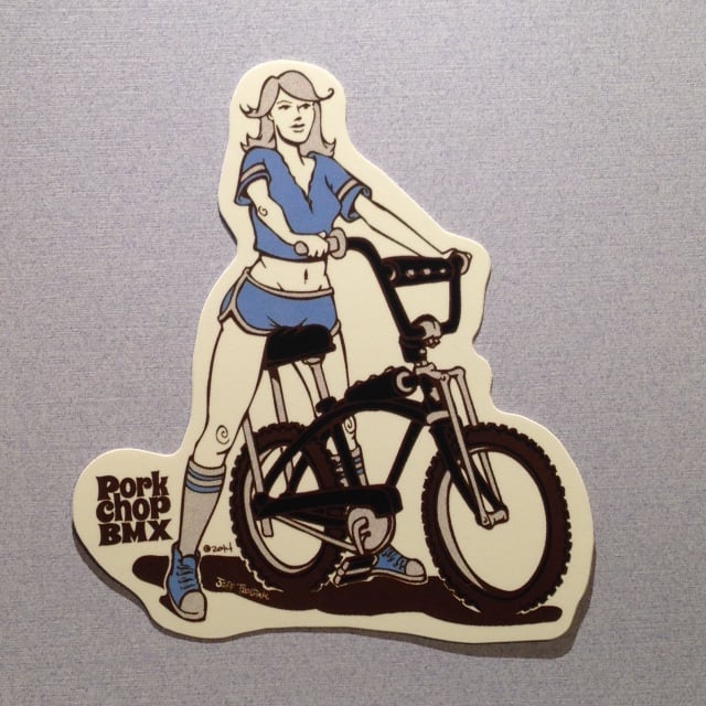 PorkChop BMX Pigesus Van Girl