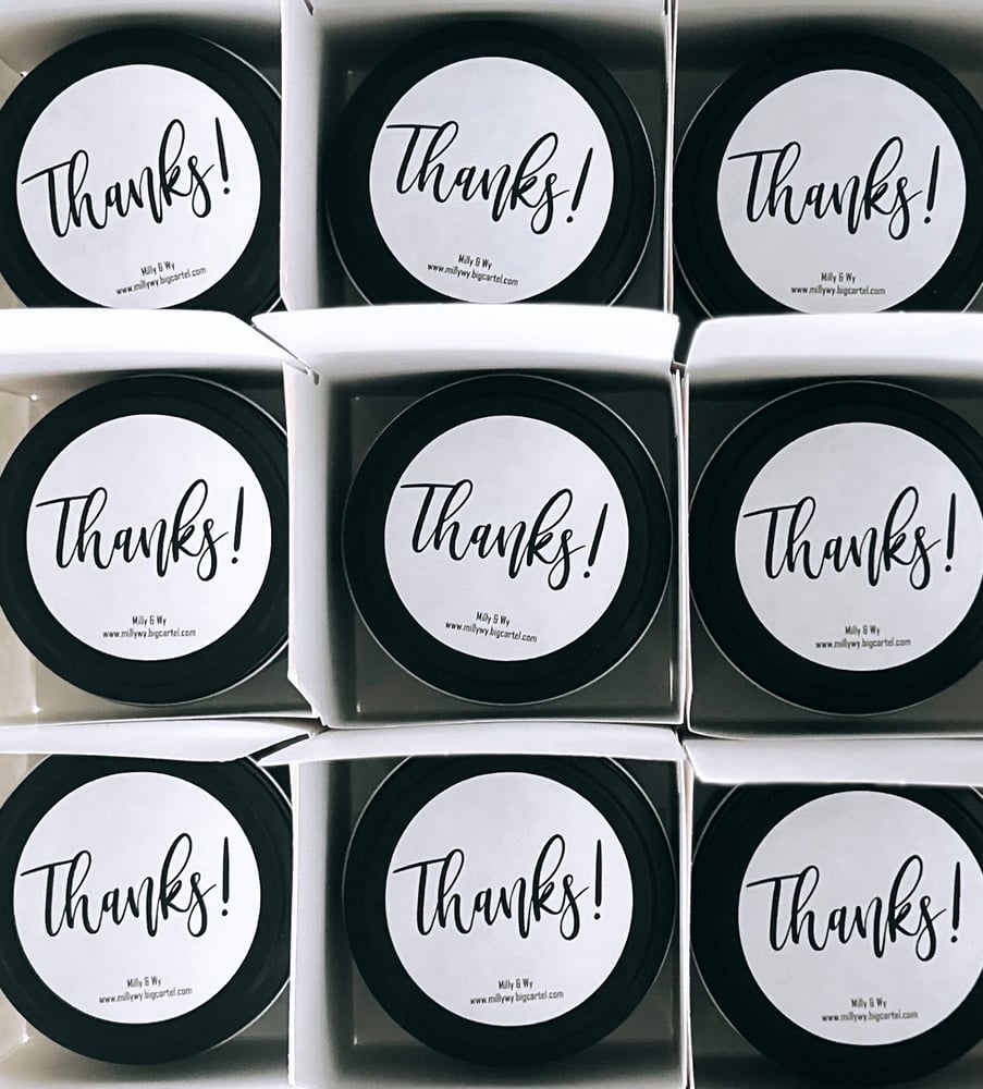 Image of Thanks Tin Soy Candle