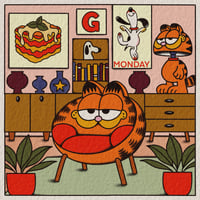 Image 3 of snoooy Bootlegs Garfield Set - 5 Prints