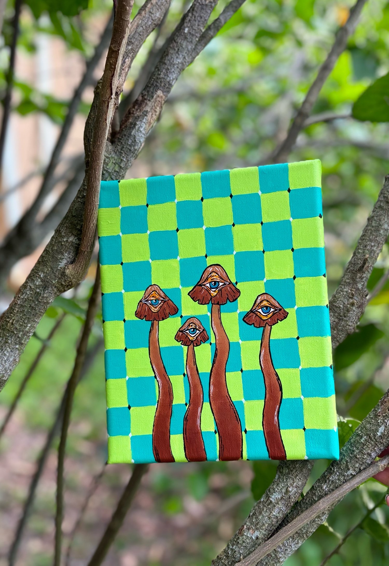 Image of Mushroom illusion