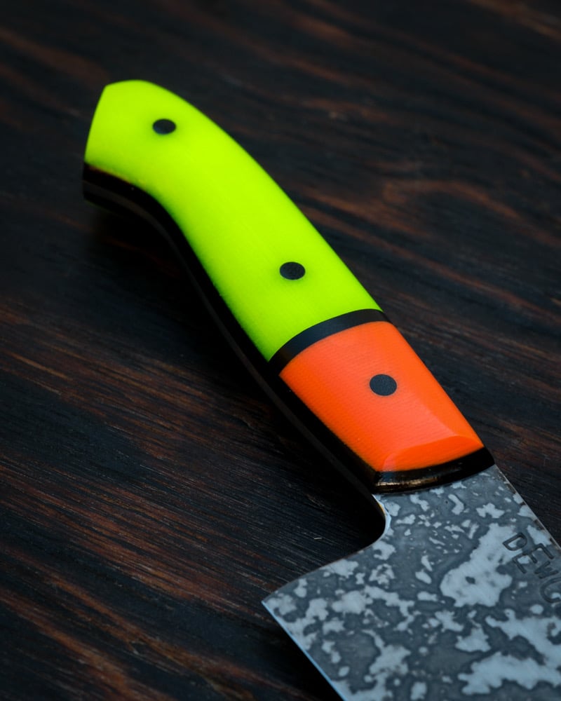 Image of 8” Gyuto - ORANGE/DAYGLOW