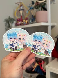 Image 1 of Uki Uki Chibi Sticker 