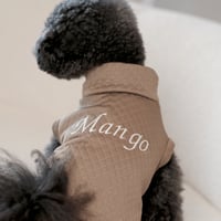 Image 1 of CUSTOM EMBROIDERED LOUIE VEST - OLIVE
