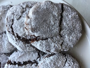 Image of Chocolate Crinkles - (TWO DOZEN)