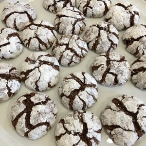 Image of Chocolate Crinkles - (TWO DOZEN)