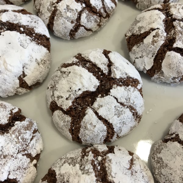Image of Chocolate Crinkles - (TWO DOZEN)