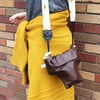Best Camera Bags for Disneyworld Legoland ANY Land | Travel Bag Soft Worn Brown Leatherette 