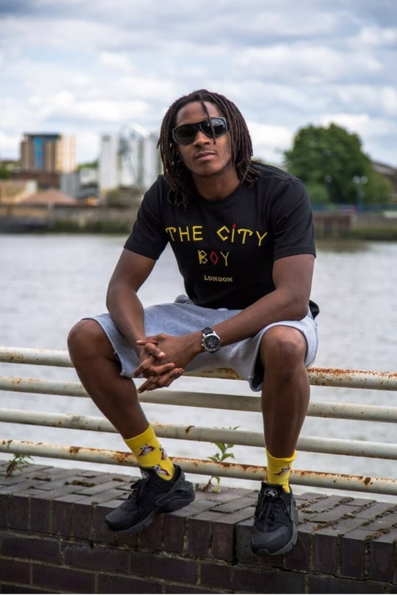 CITY - | Boy The Jet City T-Shirt Logo THE Black BOY
