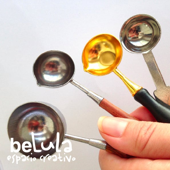 Image of Cucharas para lacre diferentes tamaños