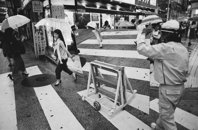 Image of Print "Crossing in Shibuya, Tokyo 2016"