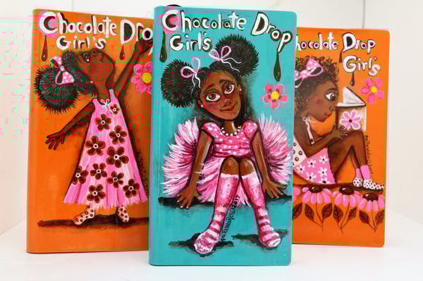 Image of Chocolate Drop Girls Journal