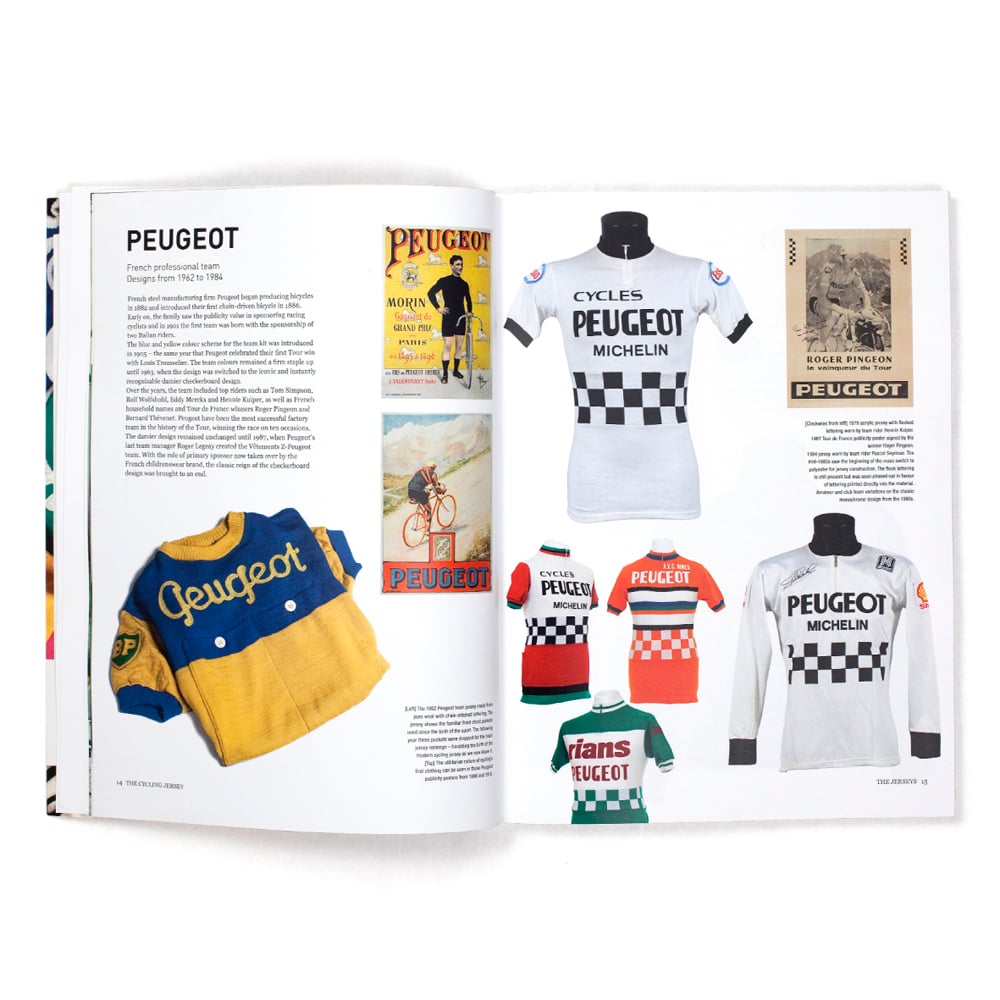 Image of 'The Cycling Jersey - Craftsmanship, Speed & Style' Hardback Book