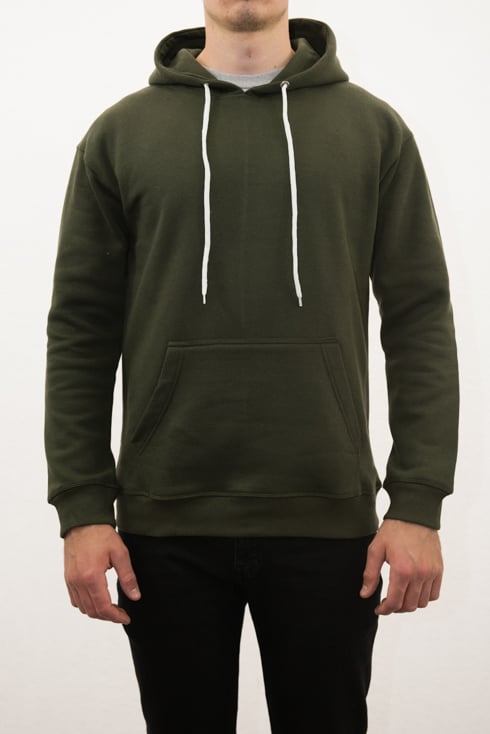 Image of Warm Up Hoodie - Military Green