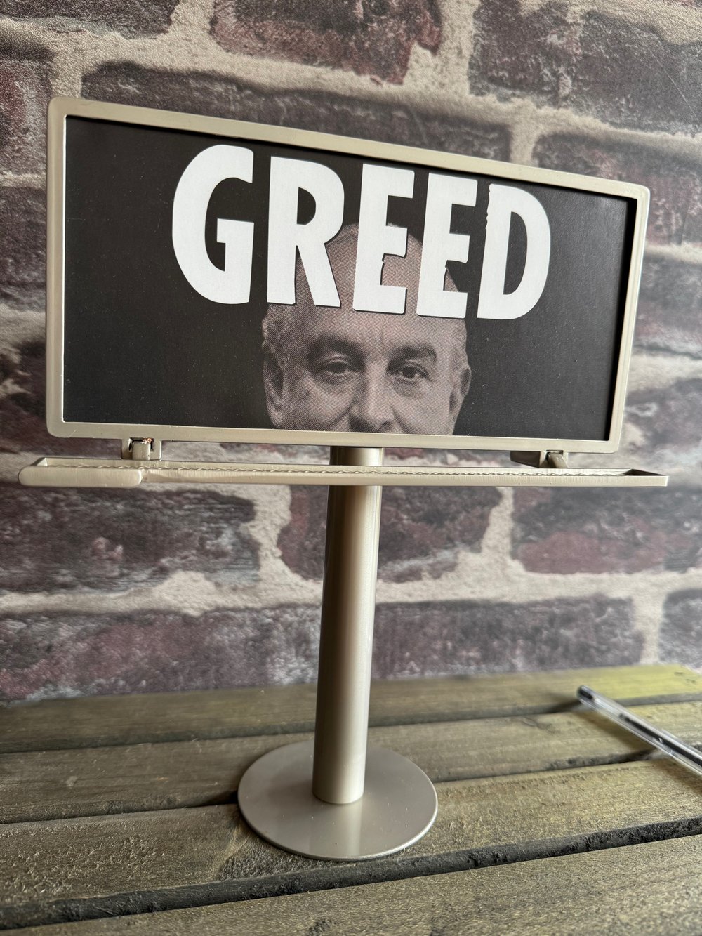 Image of GREED MINI BILLBOARD