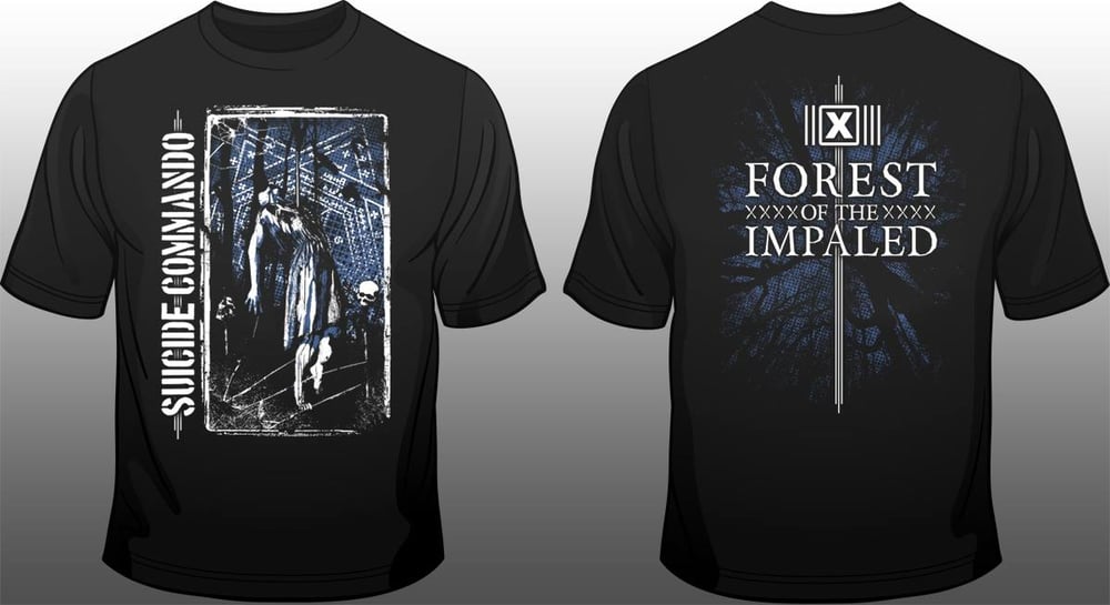 Image of SUICIDE COMMANDO forest of the impaled shirt