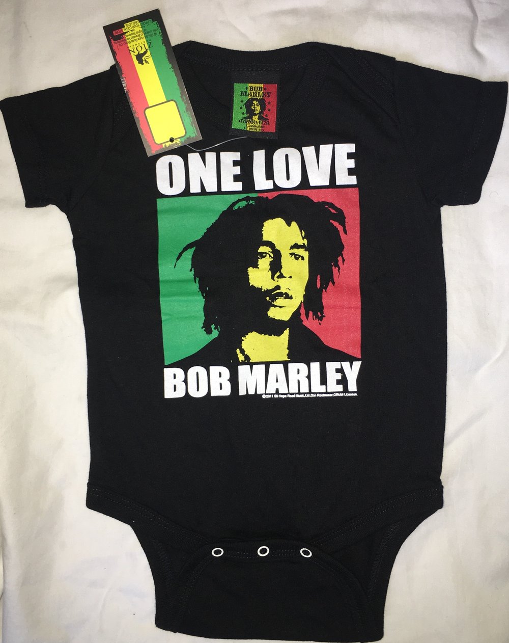 Bob Marley One Love onesie