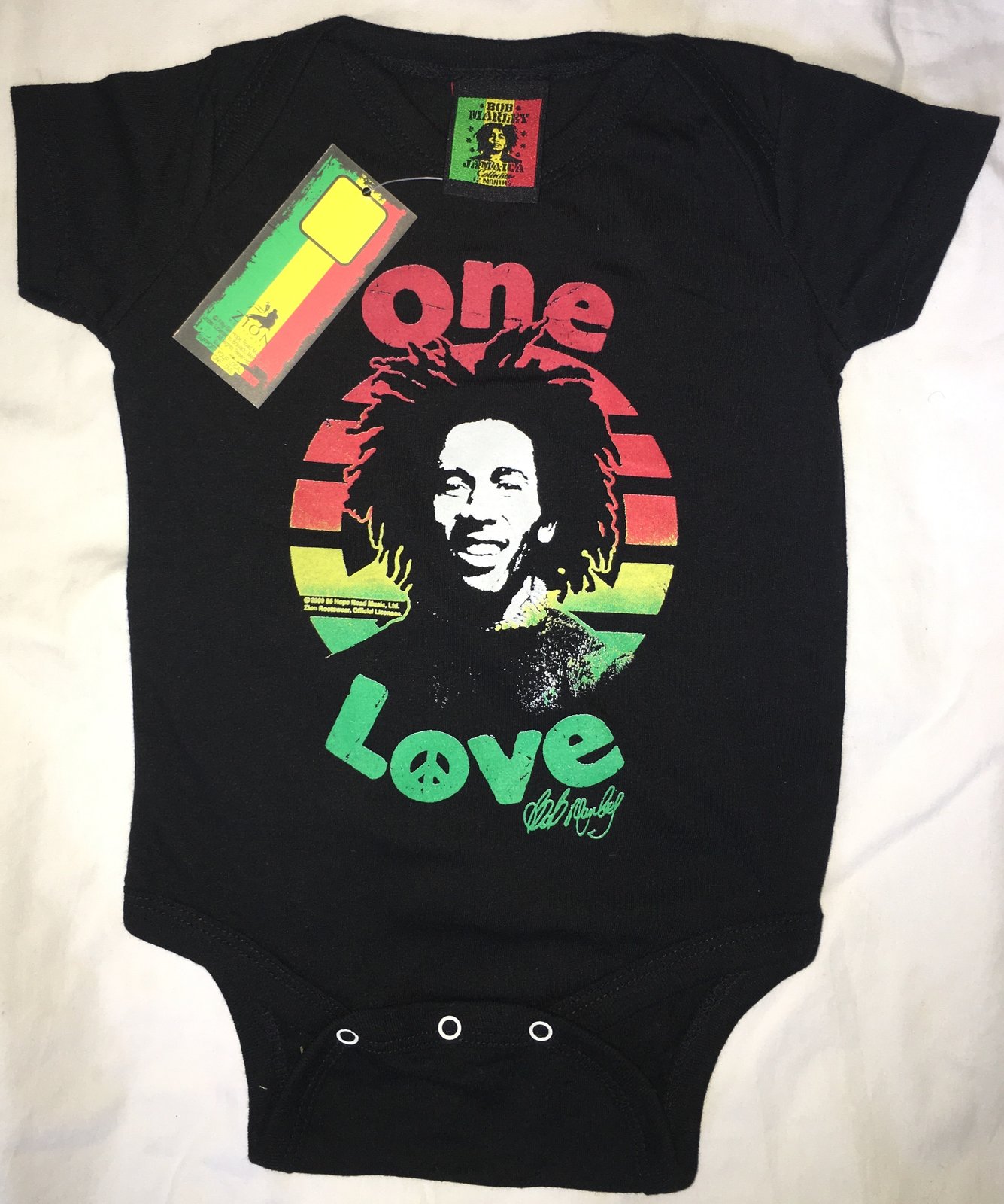 bob marley onesie