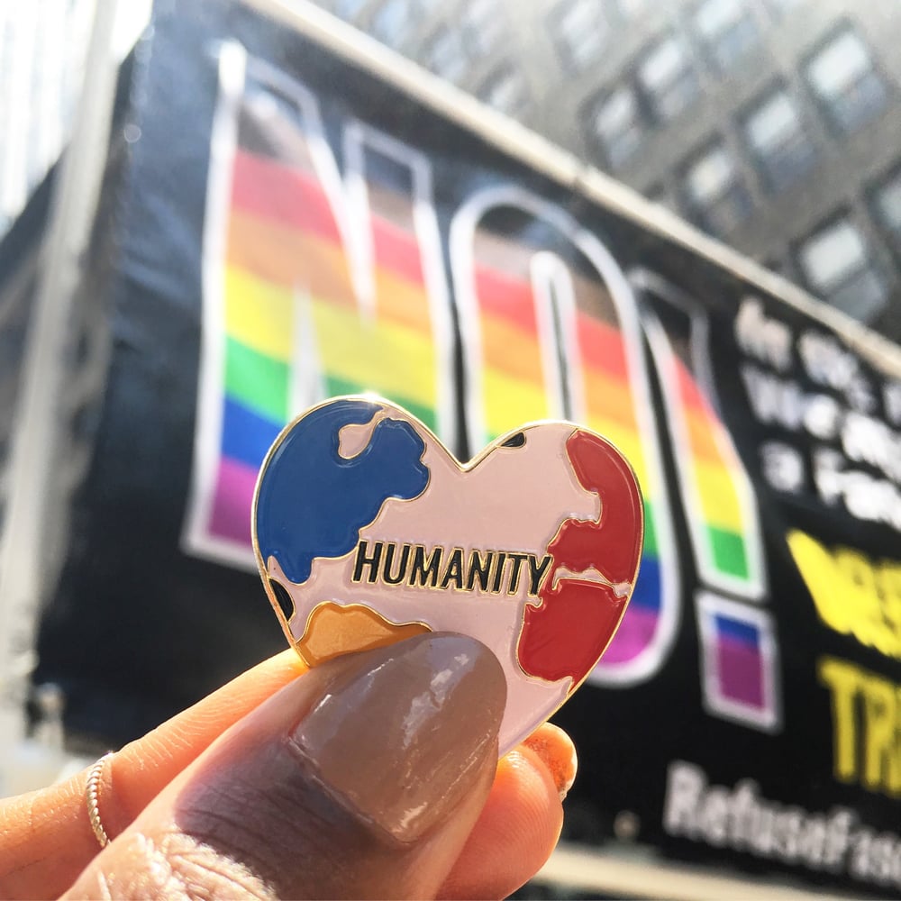 Image of The Humanity Pin by Cyber Amaris x The Candy Kids