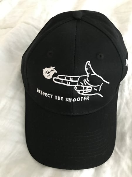 Image of Respect The Shooter "Dad Hat"-Black