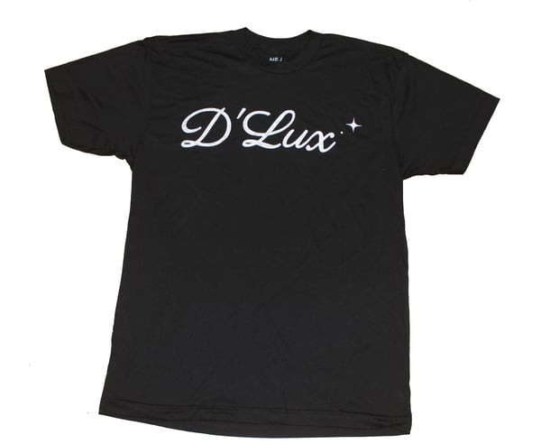 Image of  NEW Black Reflective D'lux T-Shirt