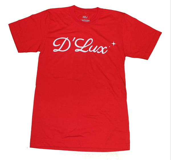 Image of NEW Red Reflective D'Lux T-Shirt