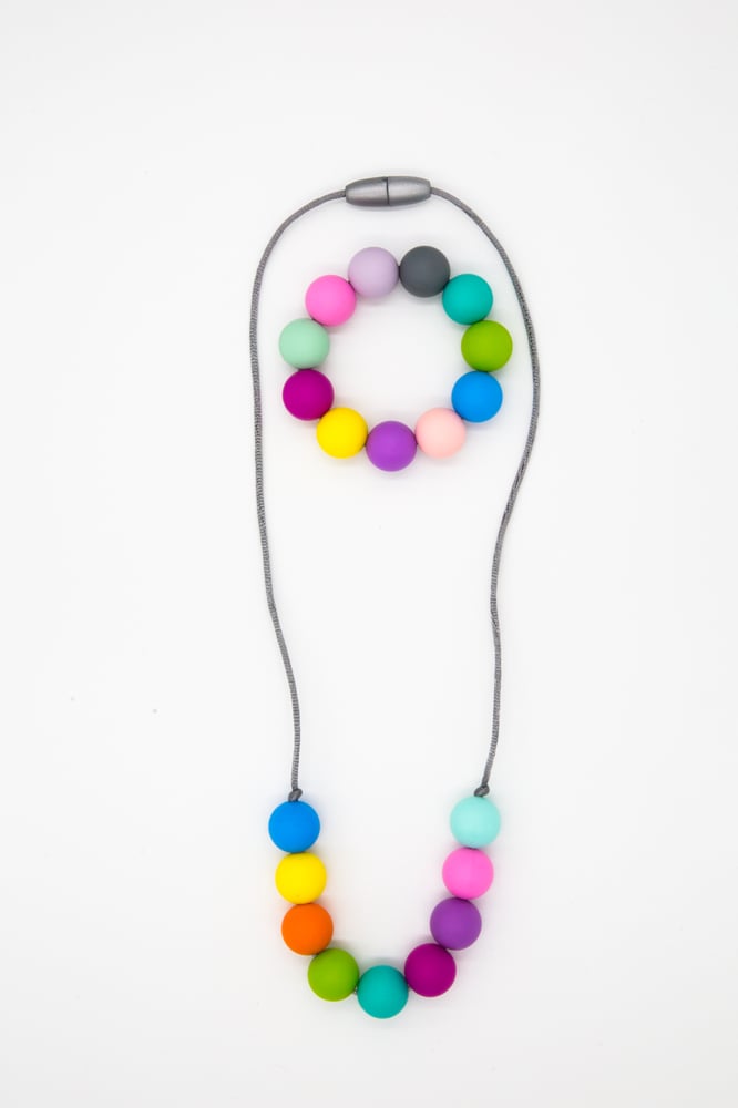 Mad About Frankie | Rainbow Necklace | Kids
