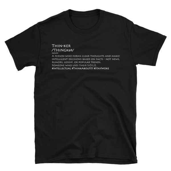 Image of Unisex Be A Thinker T-Shirt