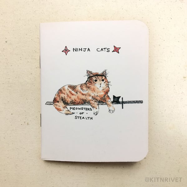 Image of Ninja Cats: Meowsters of Stealth mini-comic