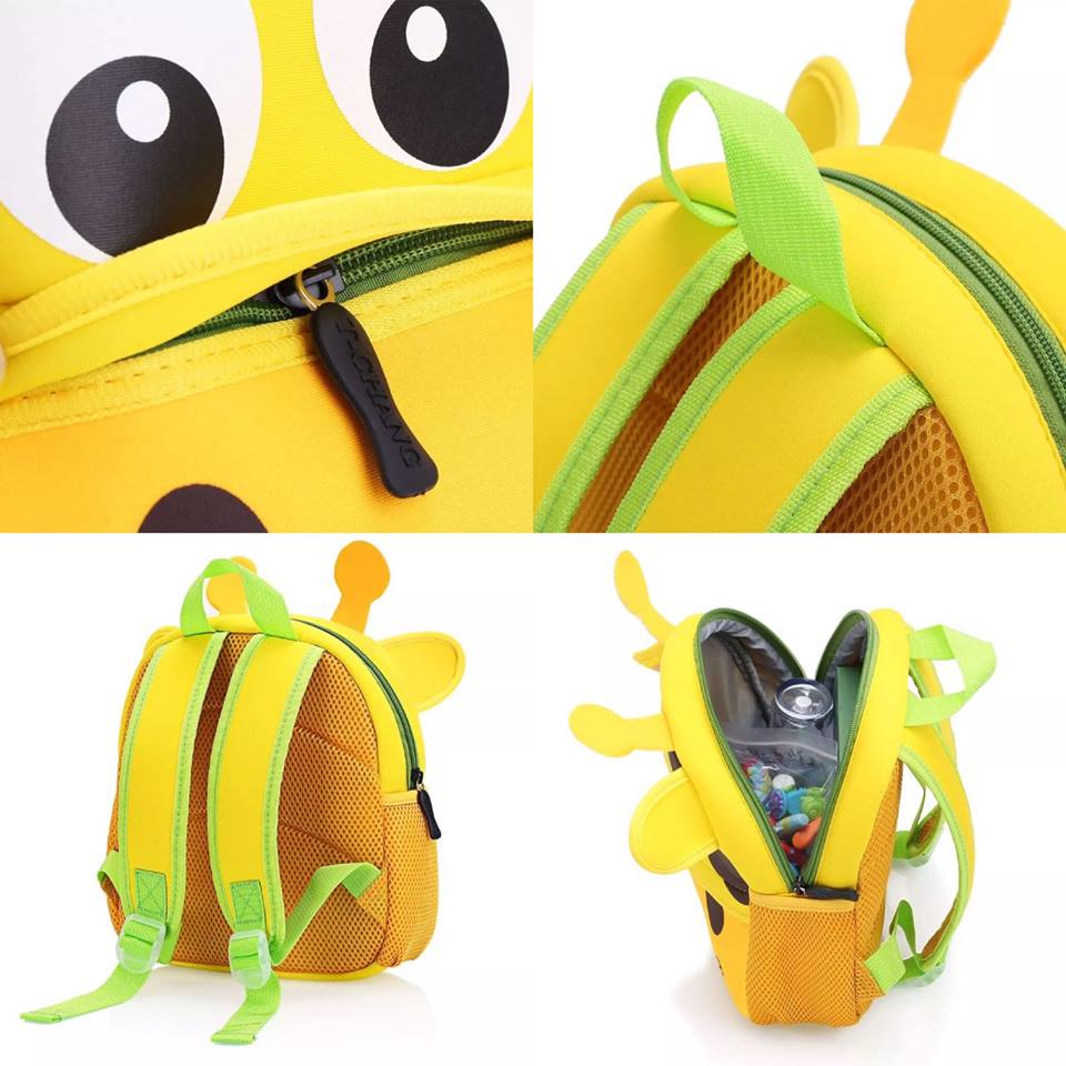 Image of 3D Giraffe Backpack