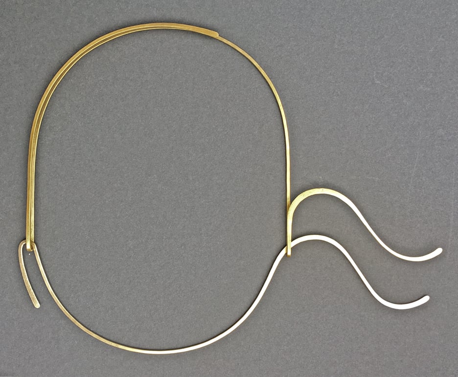 Image of Cosine Curve Necklace