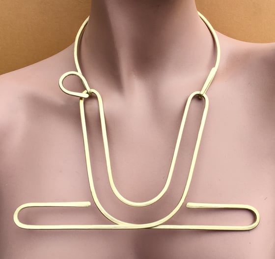 Image of Quadruple U-Turn Necklace