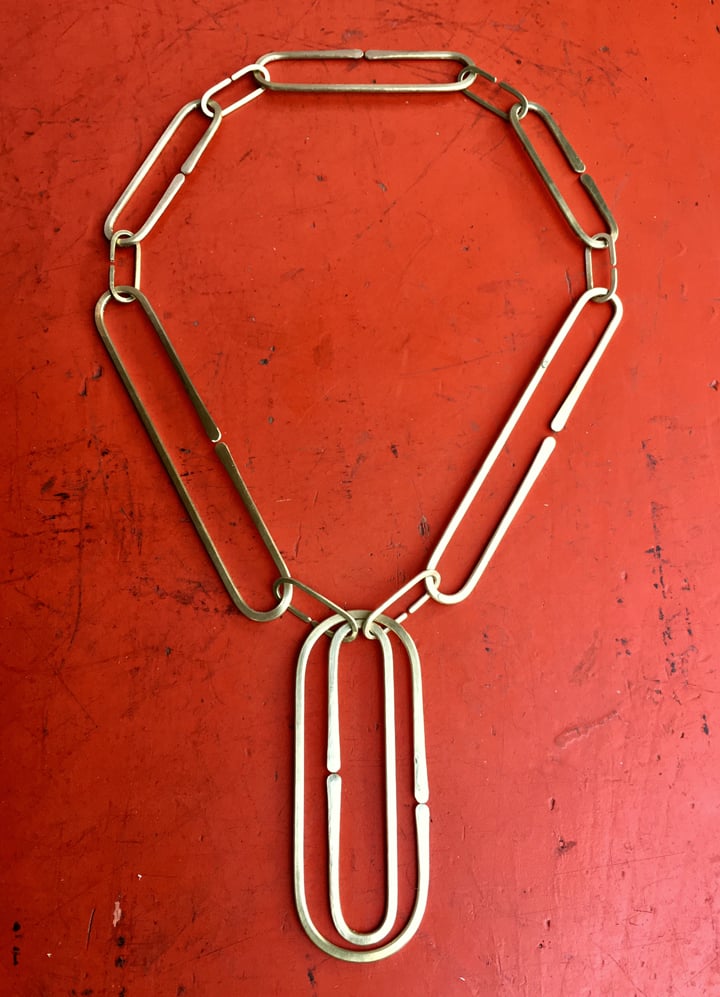Image of Void and Chain Necklace
