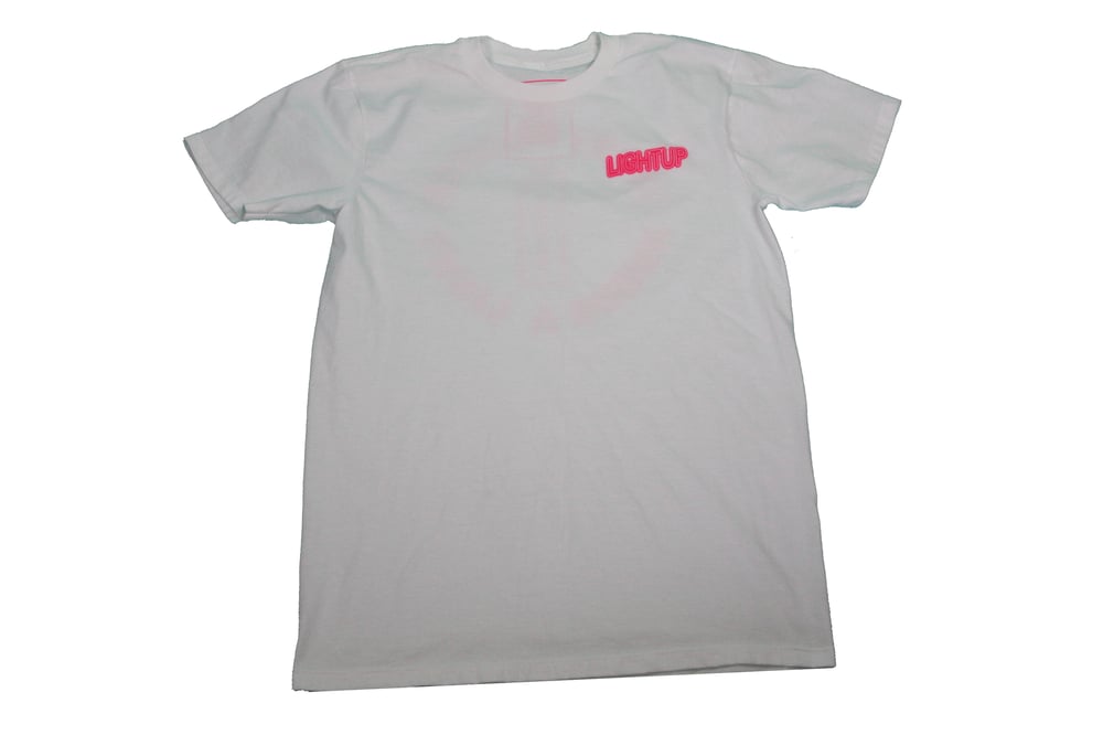 Image of Every Smoker needs a light (white tee)