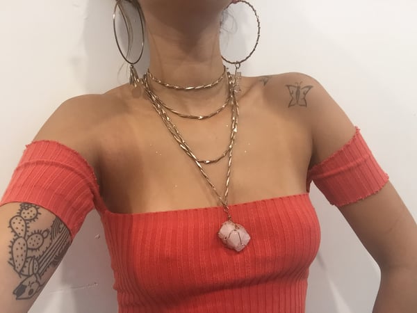 Image of Faery Crystal Necklace