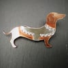 Dachshund Brooch