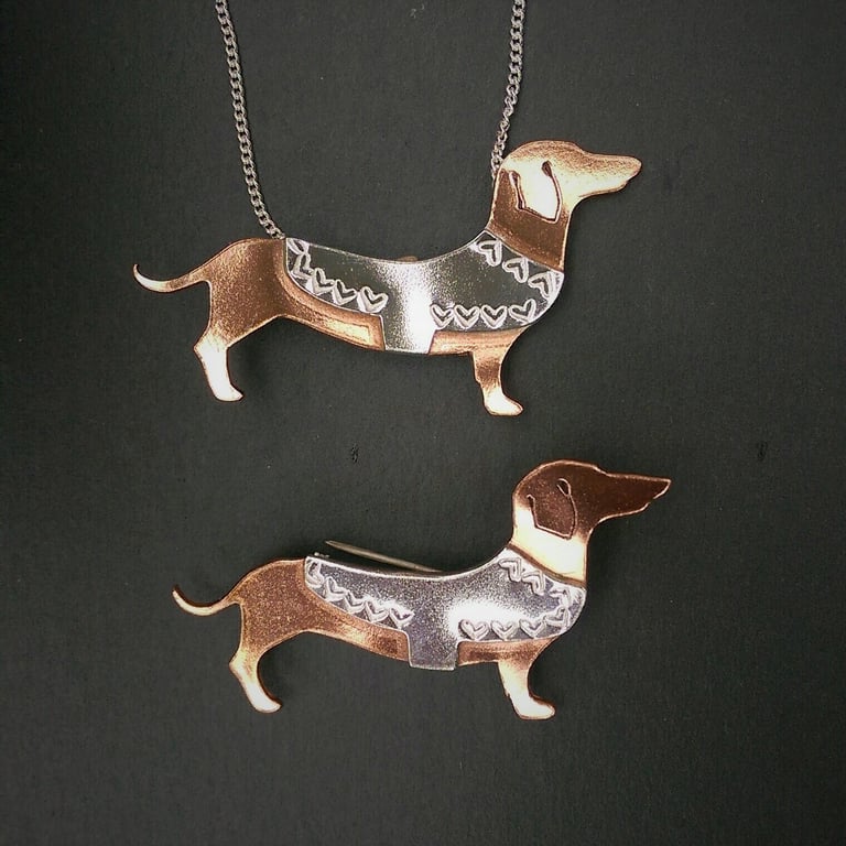 Dachshund Brooch Image 4