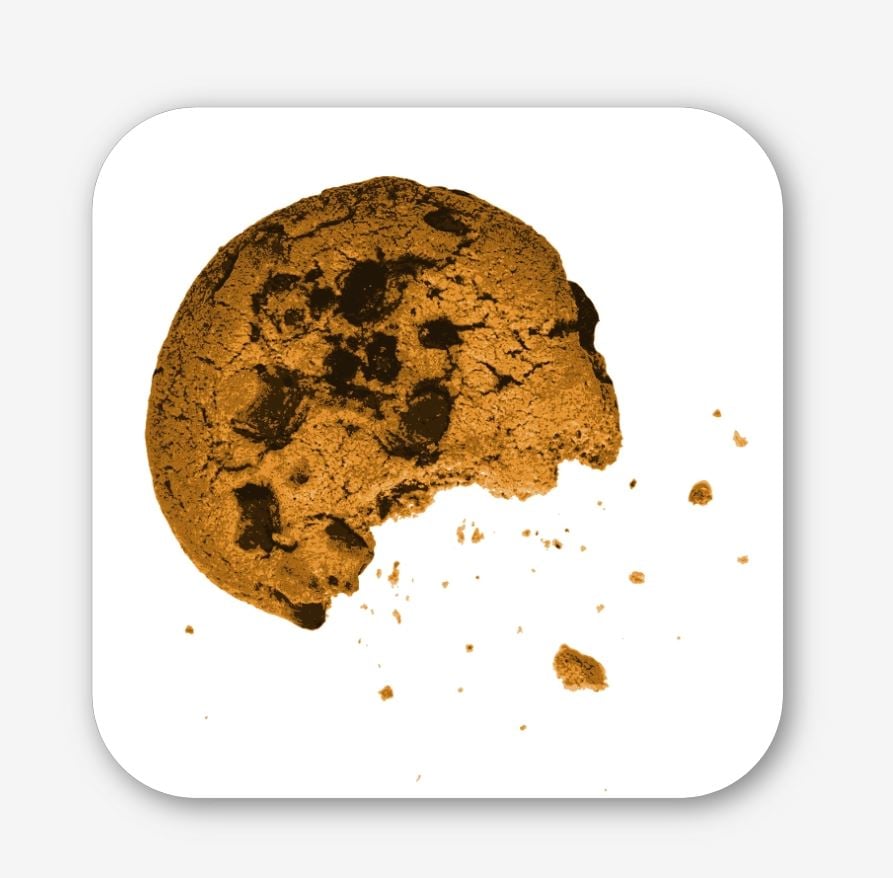 Image of That's the way the cookie crumbles sticker
