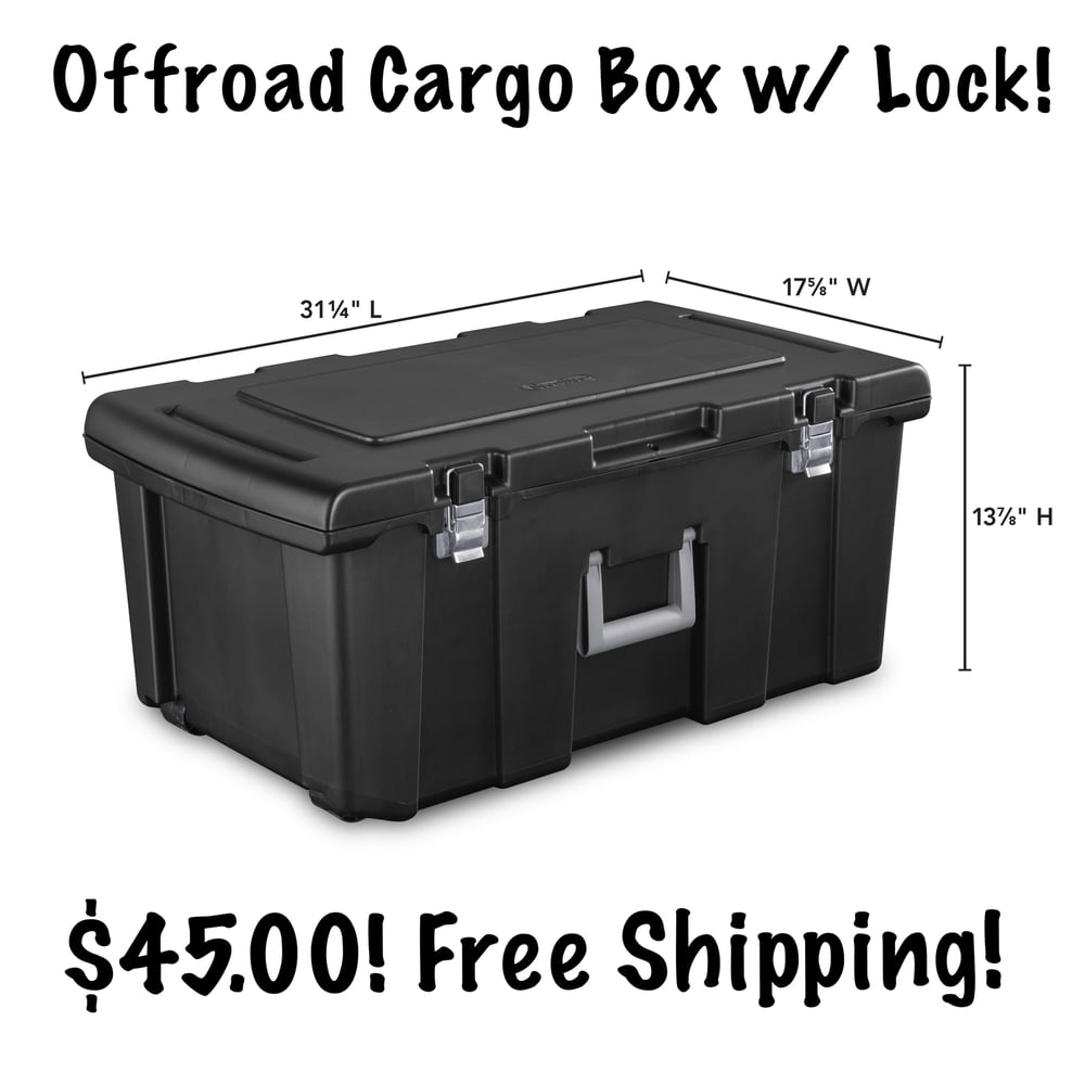 Image of Offroad Cargo Box w/ Lock